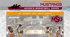 Desktop Screenshot of midwesternstatewbbcamps.com